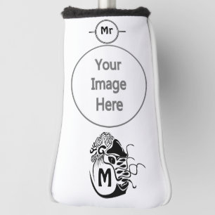 Primitive Chambered Nautilus Monogram Golf Head Cover