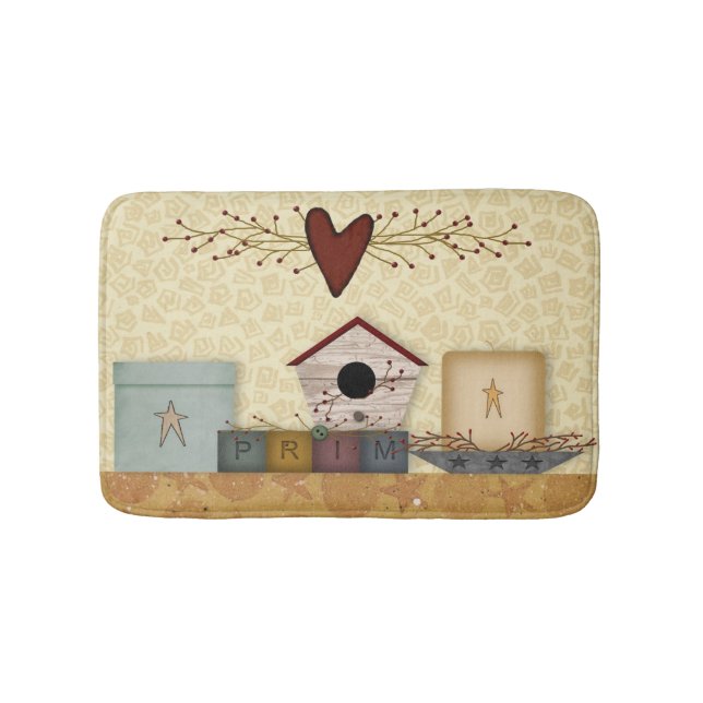 Primitive Collection Bath Mat (Front)