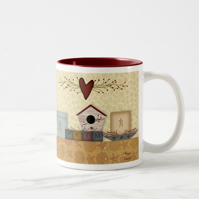 Primitive Collection Mug (Right)