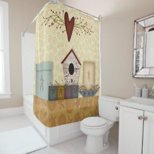 Primitive Collection Shower Curtain