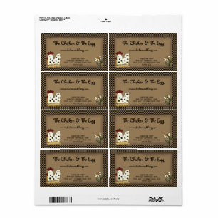 Primitive Country Rustic Farmhouse Chicken Kraft