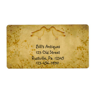 Primitive Crows Burnout Label