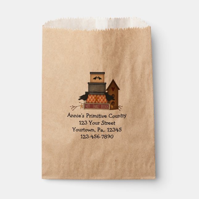 Primitive Faith Family Friends Product Bag (Front)