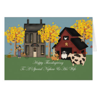 Primitive Farm Nephew & Wife Thanksgiving