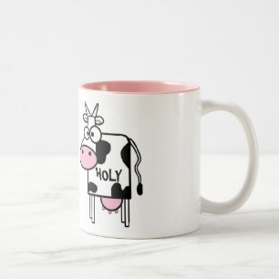 Primitive "Holy" Cows Ceramic Mug
