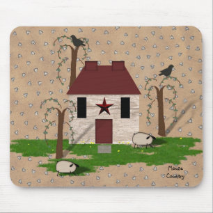 Primitive House Mousepad