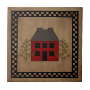 Primitive House Tile