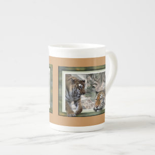 Primitive Jungle Print Bone China Mug