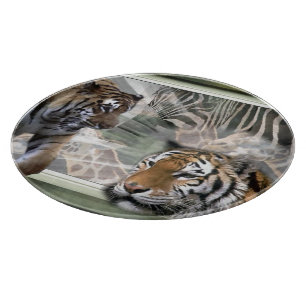 Primitive Jungle Print Cutting Board