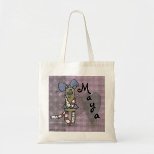 Primitive Kitty Tote Bag