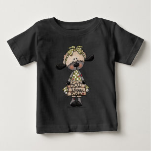 Primitive Lamb-God Bless Ewe Baby T-Shirt
