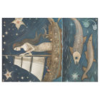 Primitive Mermaid In Celestial Ocean Decoupage