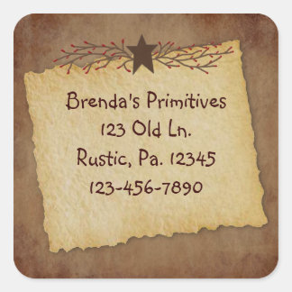 Primitive Paper Sticker