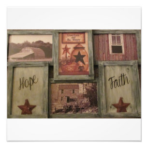 PRIMITIVE PHOTO PRINT