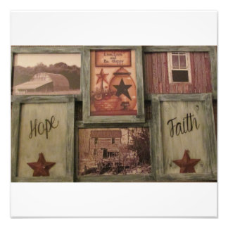 PRIMITIVE PHOTO PRINT