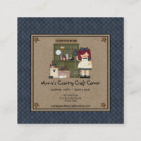 Primitive Rusty Stars Country Rag Doll Kraft