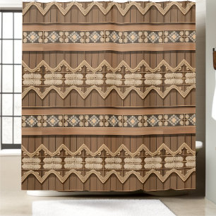 Primitive Shower Curtain Style 1