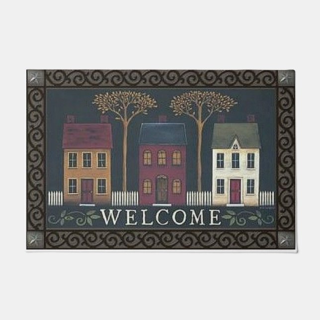 "Primitive Style" Doormat (Front)