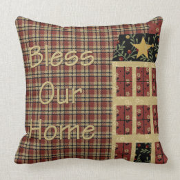 "Primitive Style" THROW PILLOW