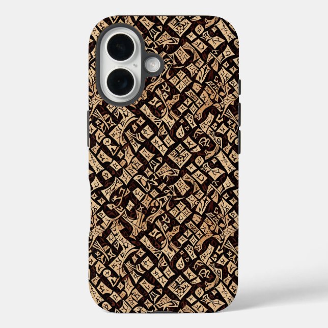 Primitive Tan and Back Design Case-Mate iPhone Case (Back)