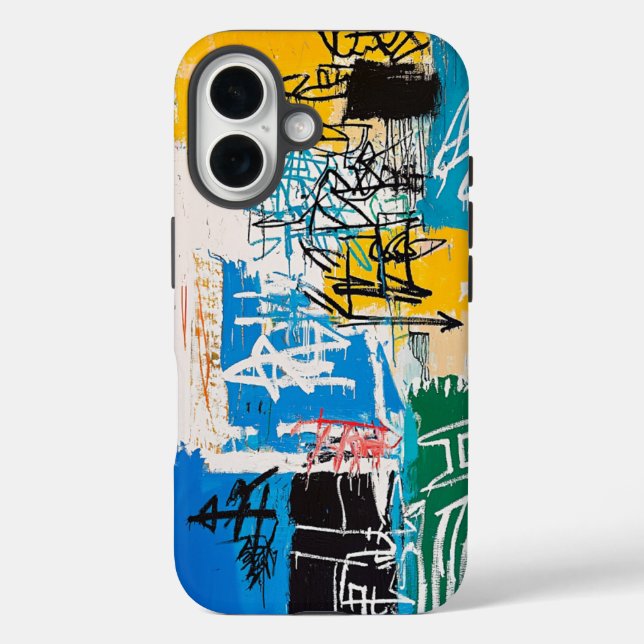 Primitive Tech Urban Street Art Phone Case (Back)