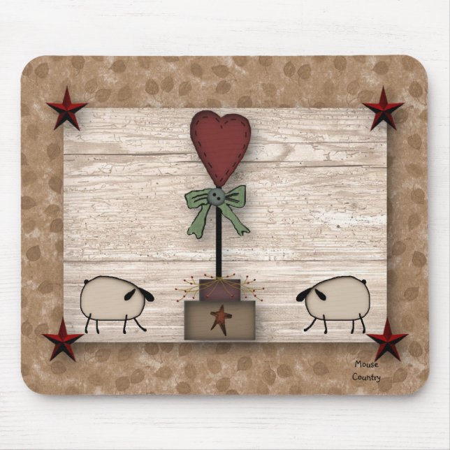 Primitive Topiary Mousepad (Front)