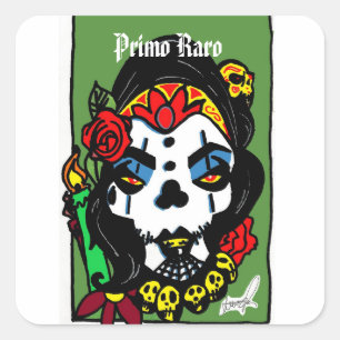Primo Raro spanish Kousin Freaky Square Sticker