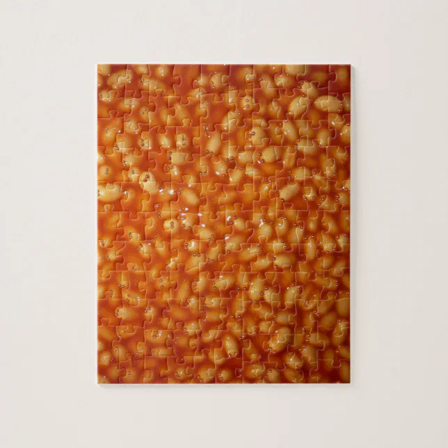 "Primordial Baked Beans" Jigsaw Puzzle Zazzle
