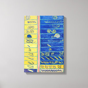 Primordial Chaos 13   Hilma af Klint   Canvas Print