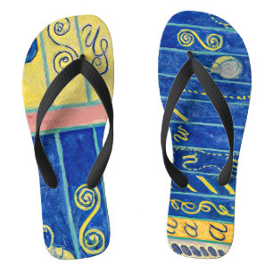Primordial Chaos 13 Hilma af Klint Flip Flops