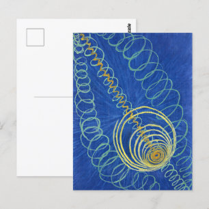 Primordial Chaos 16   Hilma af Klint   Postcard