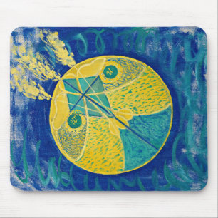 Primordial Chaos, 1906-1907 by Hilma af Klint Mouse Mat