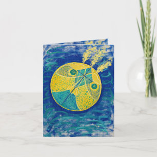 Primordial Chaos, 1906-1907 by Hilma af Klint Thank You Card