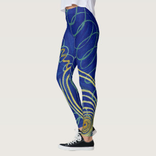 Primordial Chaos by Hilma af Klint Leggings