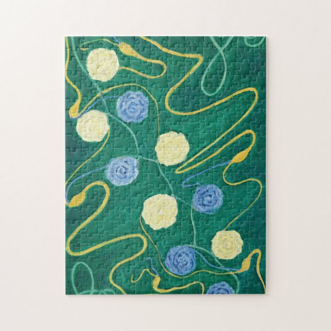 Primordial Chaos, Group 1, No.14 by Hilma af Klint Jigsaw Puzzle (Vertical)