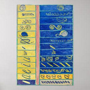 Primordial Chaos, no 13 Hilma af Klint Poster