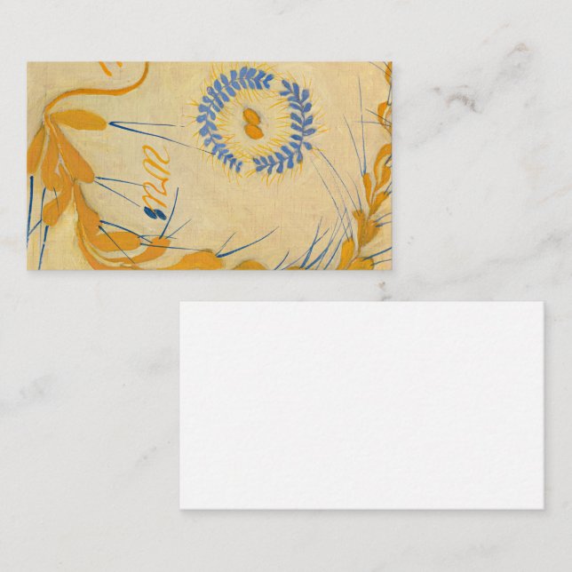 Primordial Chaos, No.26 by Hilma af Klint Business Card (Front/Back)