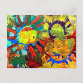 Primordial Sun Postcard