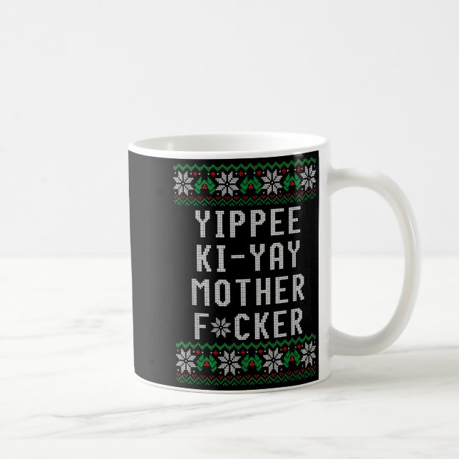 Primotees Uni-adults Black Christmas - Small - Lon Coffee Mug (Right)