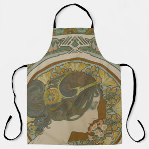 Primrose by Alphonse Mucha (1899) Apron