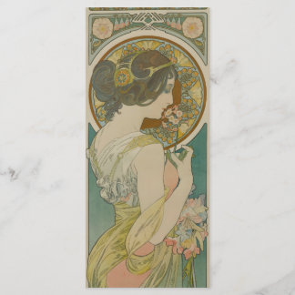 Primrose by Alphonse Mucha (1899) Bookmark Menu