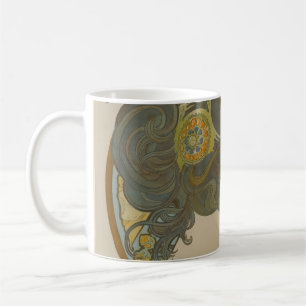 Primrose by Alphonse Mucha (1899) Coffee Mug