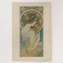 Primrose by Alphonse Mucha (1899)