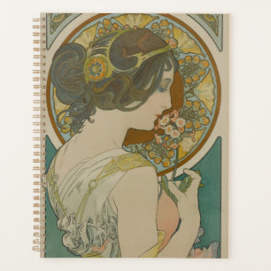 Primrose by Alphonse Mucha (1899) Planner