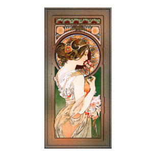 Primrose by Alphonse Mucha Photo Print