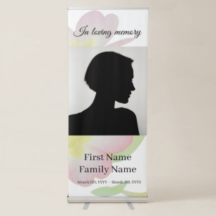Primrose memorial retractable banner