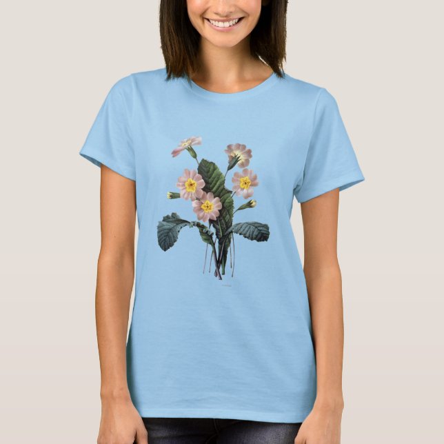 Primrose (Primula Aucalis) T-Shirt (Front)