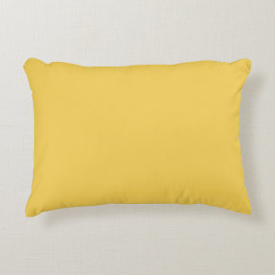Primrose Yellow Solid Colour Decorative Cushion