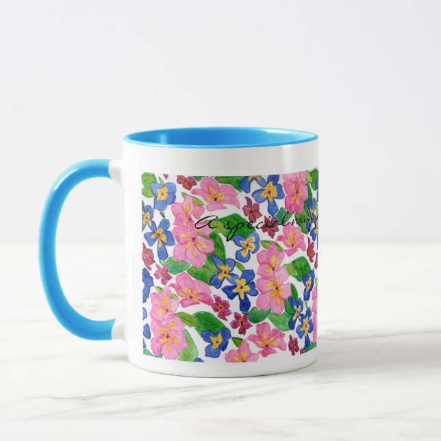 Primroses Mother's Day Mug (Left)
