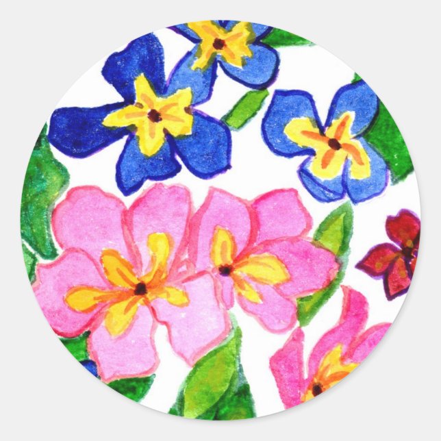 Primroses Stickers (Front)